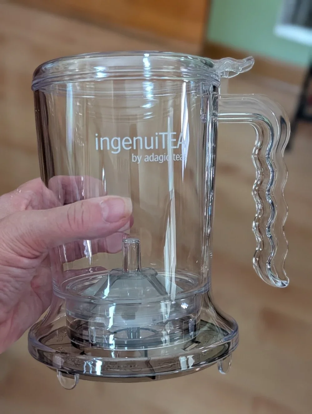 IngenuiTEA Maker Over the Cup Loose Tea Infuser for Hot Tea 32oz